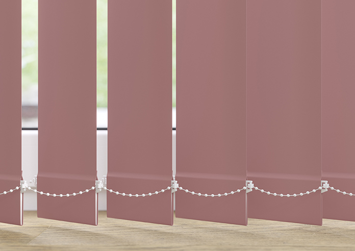 Trinity (Blackout), Peony - Vertical Blind Slats - Image 3